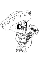Brawl Stars kleurplaat 47